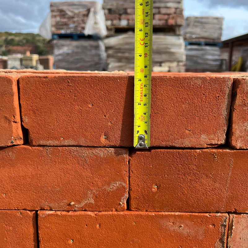Reclaimed Orange Facing Brick | Pack of 250 Bricks - Image 8