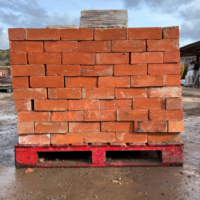 Reclaimed Orange Facing Brick | Pack of 250 Bricks - Image 3