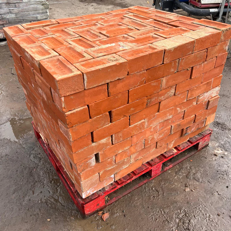 Reclaimed Orange Facing Brick | Pack of 250 Bricks - Image 12